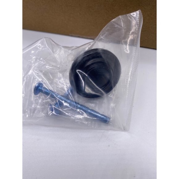 Ilyapa Flat Black Kitchen Cabinet Knobs - 1 1/4 Inch Round Drawer Handles - 10 P - Picture 6 of 6